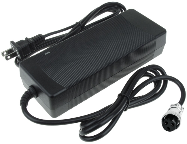 Battery Charger for 60 Volt Li-ion and LiPo Batteries, 67.2V 2A Output, 3PS Plug 