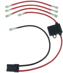 Battery Wiring Harness with Fuseholder for 48 Volt Electric Scooters 