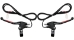 Left and Right Hand Brake Levers with Brake Switch - LEV-36SET