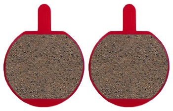 Brake Pad Set for BRK-700 Series Disc Brake Calipers, Red 