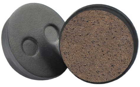 Round Brake Pads for Disk Brake Calipers 