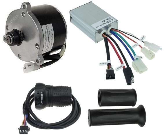 Brushless Motor Replacement Kit for Currie, GT, Mongoose, and Schwinn Electric Scooters, 750 Watts 