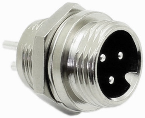 3 Pin Inline 9mm Charger Port 