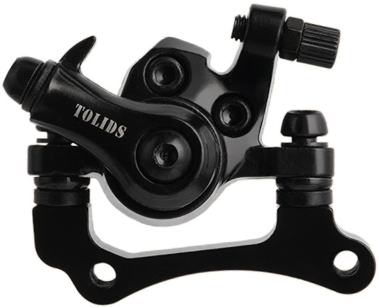 Disc Brake Caliper with Brake Pads BRK-751L-BLK 