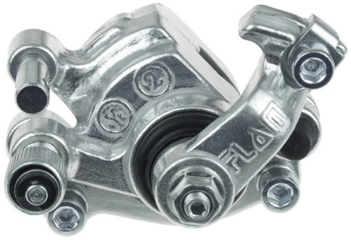 Disk Brake Caliper with Brake Pads for Razor MX500, MX650, Dirt Quad, and E500S with 2mm Wide Brake Rotors, Also Fits Some EVO Scooters 