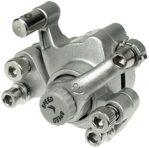 Disk Brake Caliper with Round Brake Pads for EVO 300, 500, 800, and 1000 Electric Scooters 