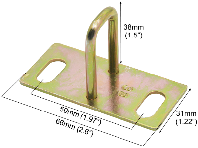 Electric Scooter Seat Lock Striker Plate Hook Buckle 38mm 