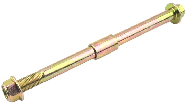 Front Axle for Electric Scooter, Moped, or Bike, 12mm x 200mm 