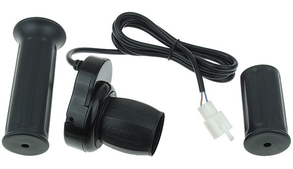 Half Length Twist Throttle with Grips for Avigo Extreme Electric Scooter 