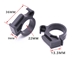 Headlight and Instrument Panel Handlebar Mounting Bracket Clamp, HDW-302 - HDW-302