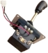 Heavy Duty Motor Reversing Switch with Black D-P-R Automotive Style Long Shift Handle - SWT-732