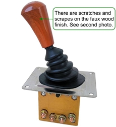  Heavy Duty Motor Reversing Switch with Faux Wood Automotive Style Shift Handle 