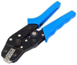 Heavy-Duty Ratcheting Wire Connector Crimping Tool 