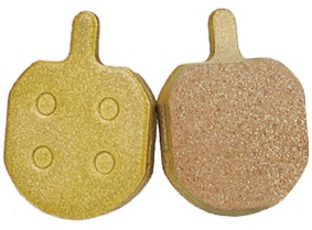Metallic Brake Pad Set for BRK-600 Series Disc Brake Calipers 
