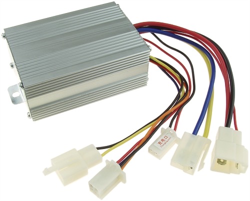 electric bicycle controller 24v razor EOPOAYI MX350 Kit for MX350 MX400 V33-36 Dirt Rocket Bike ROHS24 Volt 30 Ah 7 Plugs 24V Controller for Razor E200