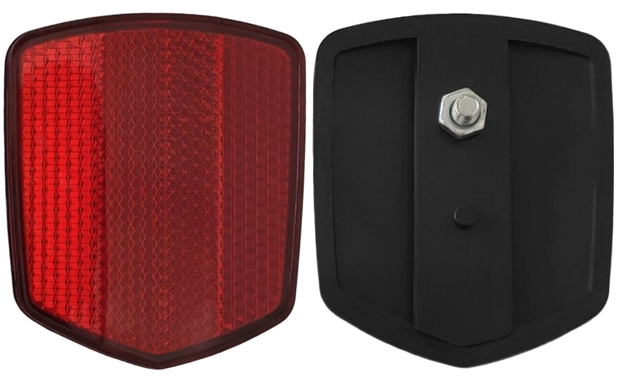 Rear Red Bracket Mount Safety Reflector REF-165 