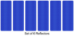 Set of 6 Blue Peel and Stick Safety Reflector Stickers - REF-504