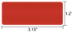 Set of 6 Red Peel and Stick Safety Reflector Stickers - REF-500