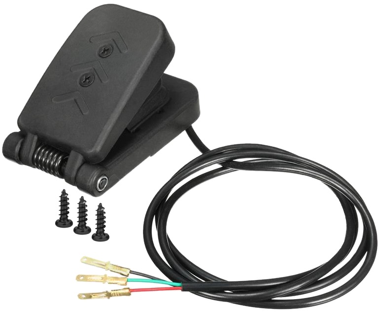 Small Plastic Foot Throttle 