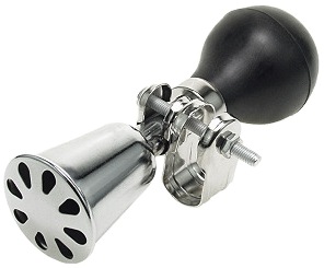 Straight Squeeze Bulb Horn with Cover 