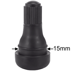 Straight Valve Stem with 15mm Seat for Tubeless Tire 