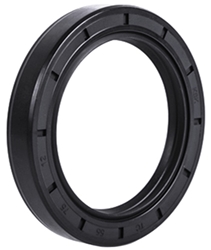 TC17x24x5 Shaft or Axle Oil Seal, Rubber Covered, Double Lip with Garter Spring 