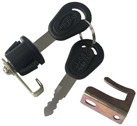 Trunk Lock with Two Keys for Electric Scooters, Mopeds, and Bikes LOK-126 