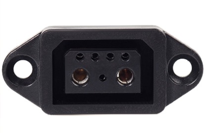 Type G Power and Charger Port with 2 Large and 5 Small Terminals 