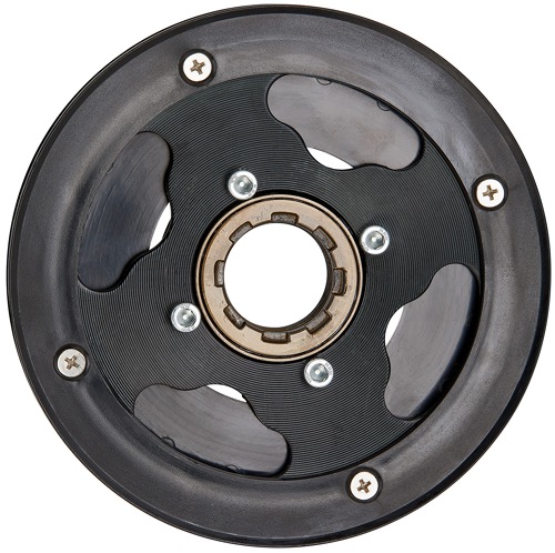 Wheel Sprocket with Inner and Outer Chain Guards and Freewheel for Razor MX125, SX125, MX350, and MX400 