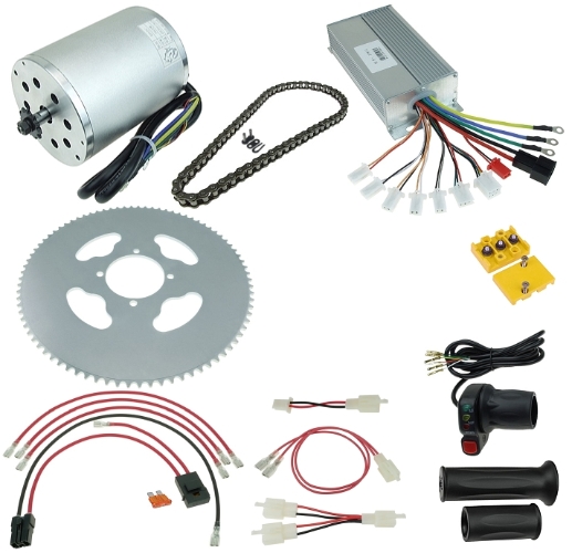 48 Volt 1800 Watt Modification Kit for Razor MX500, MX650 and SX500 Dirt Bike 