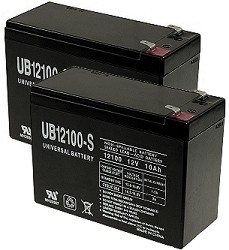 Two Batteries with 12 Month Warranty for Schwinn S-500 CD Electric Scooter 