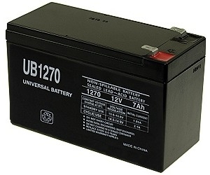 Three Quantity 12 Volt 7 Ah Batteries with 12 Month Warranty (Price Includes $19.60 USPS Priority Mail Flat-Rate Shipping Fee) 