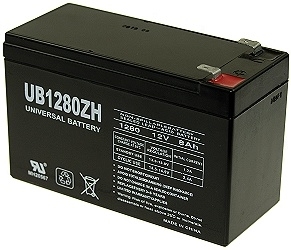 12 Volt 8 Ah Battery with Flat Rate USPS Shipping 