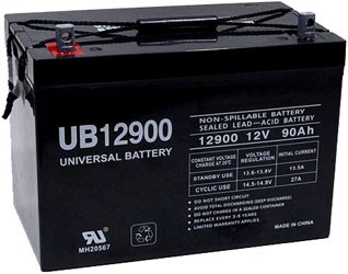 12 Volt 90Ah Electric Scooter Battery with 12 Month Warranty 