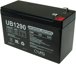 One Quantity 12 Volt 9 Ah Battery with 12 Month Warranty (Price Includes $14.95 USPS Priority Mail Flat-Rate Shipping Fee) 