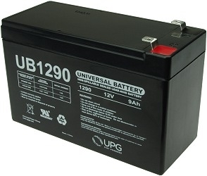 Four Quantity 12 Volt 9 Ah Batteries with 12 Month Warranty (Price Includes $28.70 USPS Priority Mail Flat-Rate Shipping Fee) 