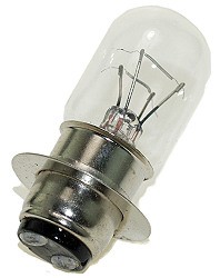 12V 10W/10W Double Contact Double Element Headlight Bulb with Flanged Base 