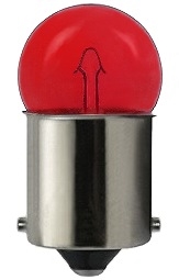 12V 10W Red Tail and Brake Light Bulb 
