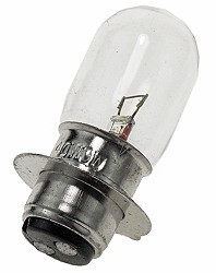 36V 10W Double Contact Headlight Light Bulb with Flanged Base 