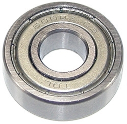 thumbnail image 2 of 2PC 6000Z Ball Bearings – 10x26x8mm – Metal Shielded Sealed – 10mm ID – From OZ Quality 2 of 4
