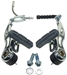 Chrome Plated Steel V-Brake with Brake Shoes - BRK-355