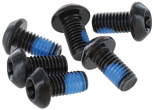 Set of Six, 5mm Disc Brake Rotor Mounting Bolts 