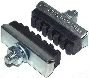 Front Or Rear Caliper Brake Shoes 