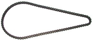 100 Links of Standard Duty #25 Chain with Master Link 