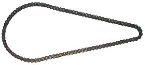 60 Links Of Standard Duty #25 Chain with Master Link 