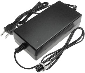 12 Volt 1.2 Amp Battery Charger with 2-Port Inline Plug 