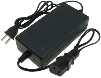 12 Volt 1.2 Amp Battery Charger with 3-Port House Plug 