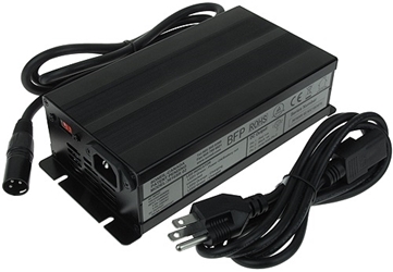 Soneil 2416-SR2, 24 Volt 8 Amp Constant Current Automatic Battery Charger with 3-Pin XLR Plug 
