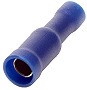 Blue Insulated Bullet Terminal Female Connector for 16-14 Gauge Wire 