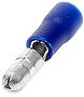 Blue Insulated Bullet Terminal Male Connector for 16-14 Gauge Wire 